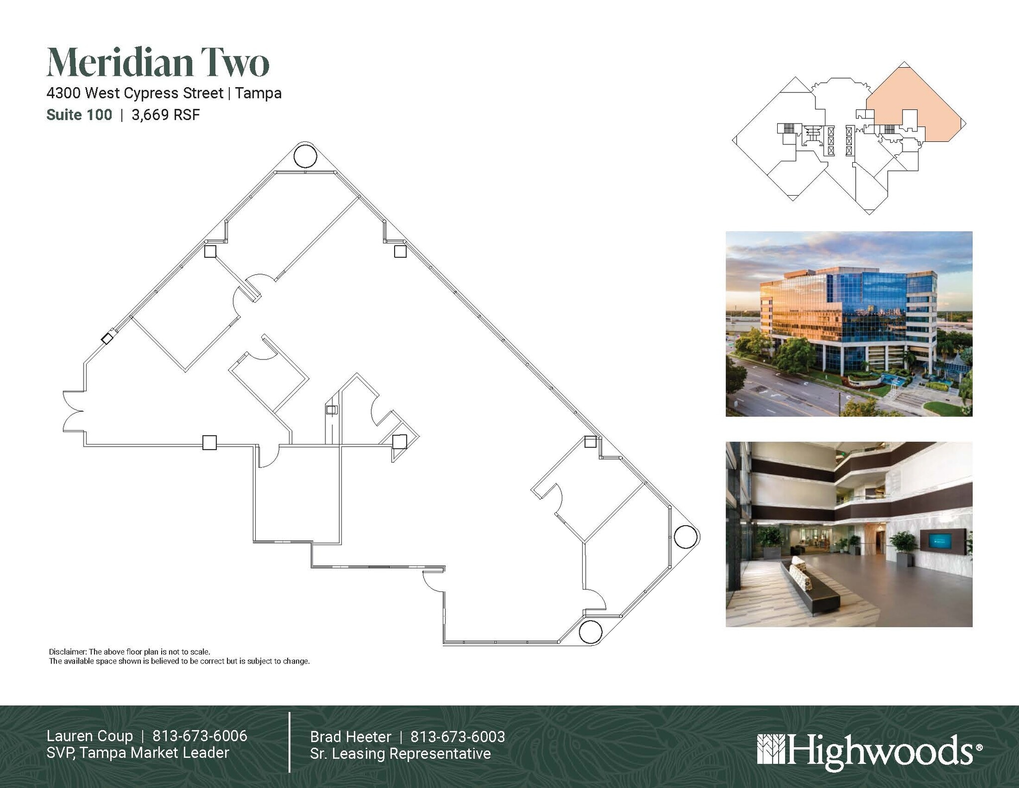 4350 W Cypress St, Tampa, FL for lease Floor Plan- Image 1 of 1