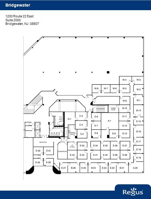 1200 Route 22 E, Bridgewater, NJ for lease Floor Plan- Image 1 of 1