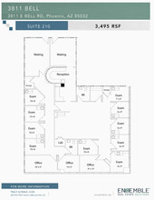 3811 E Bell Rd, Phoenix, AZ for lease Floor Plan- Image 1 of 1