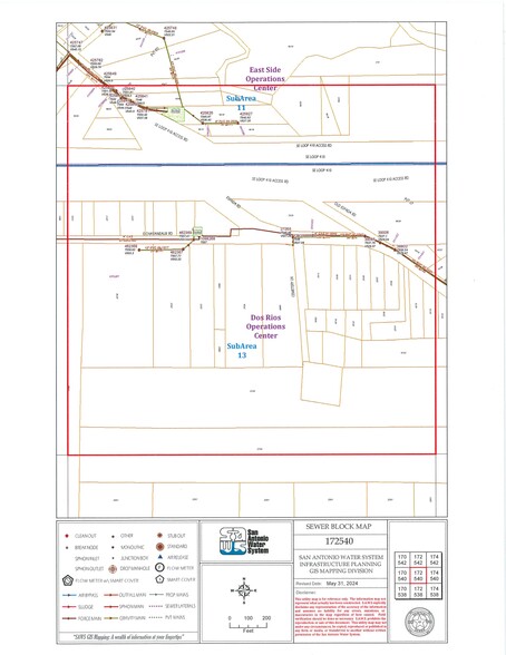 2150 Chavaneaux rd, San Antonio, TX for sale - Site Plan - Image 2 of 2