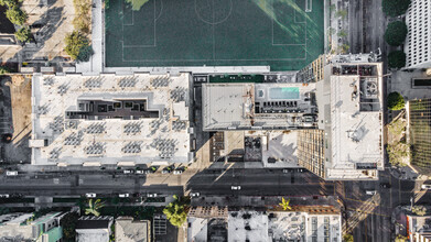 3350 Wilshire Blvd, Los Angeles, CA - aerial  map view