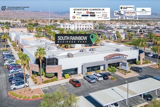 5920 S Rainbow Blvd, Las Vegas, NV - AERIAL  map view