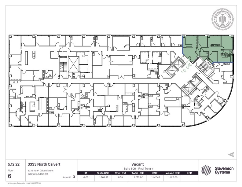 3333 N Calvert St, Baltimore, MD for lease Floor Plan- Image 1 of 1