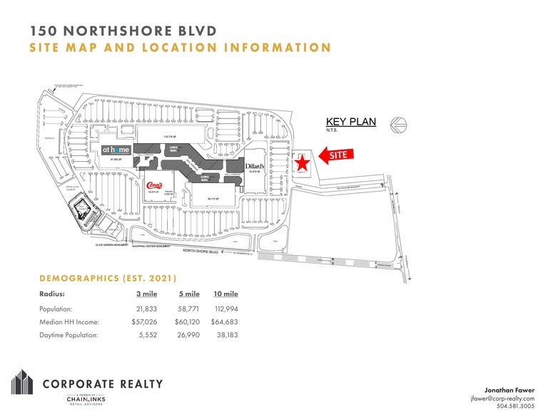 150 Northshore Blvd, Slidell, LA for sale - Site Plan - Image 2 of 2