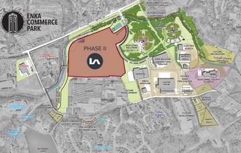 274 Enka Heritage Parkway, Candler, NC - AERIAL map view