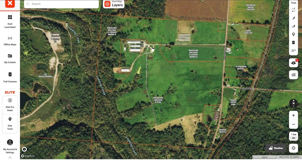 901 Carpenter Rd, Albany, OH for sale - Plat Map - Image 2 of 27