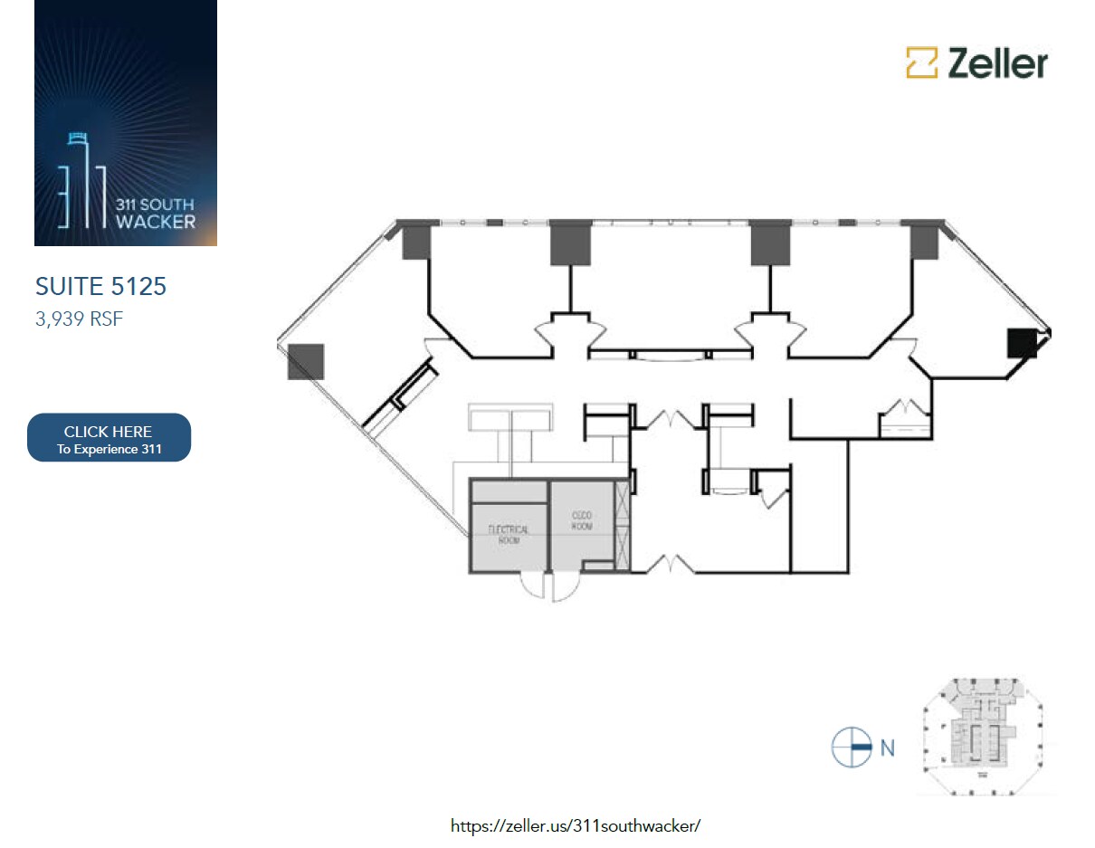 311 S Wacker Dr, Chicago, IL for lease Floor Plan- Image 1 of 1