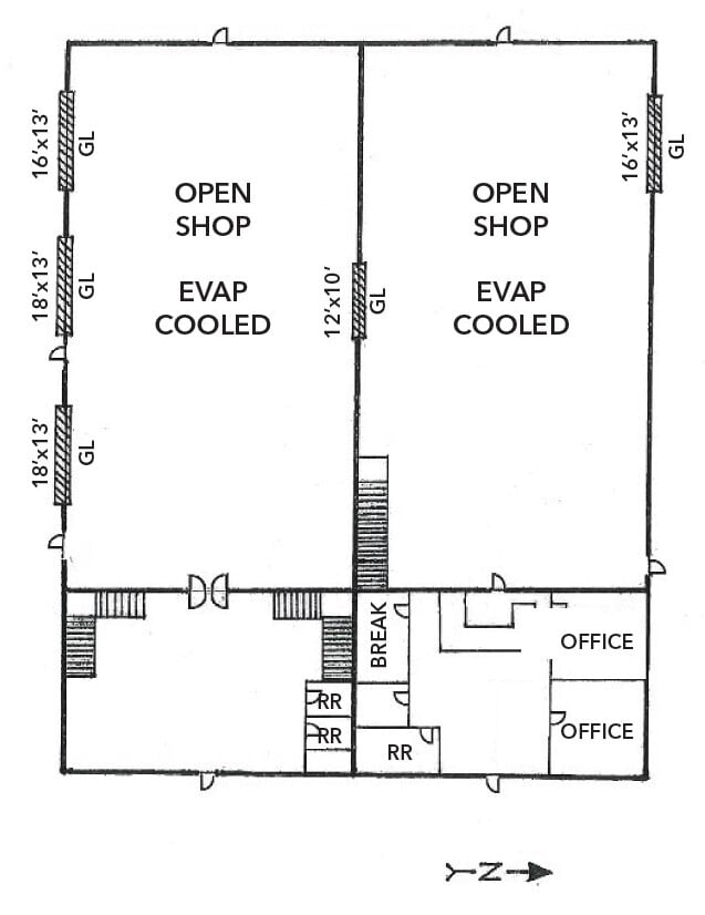 9440 N 75th Ave, Peoria, AZ for lease Floor Plan- Image 1 of 1