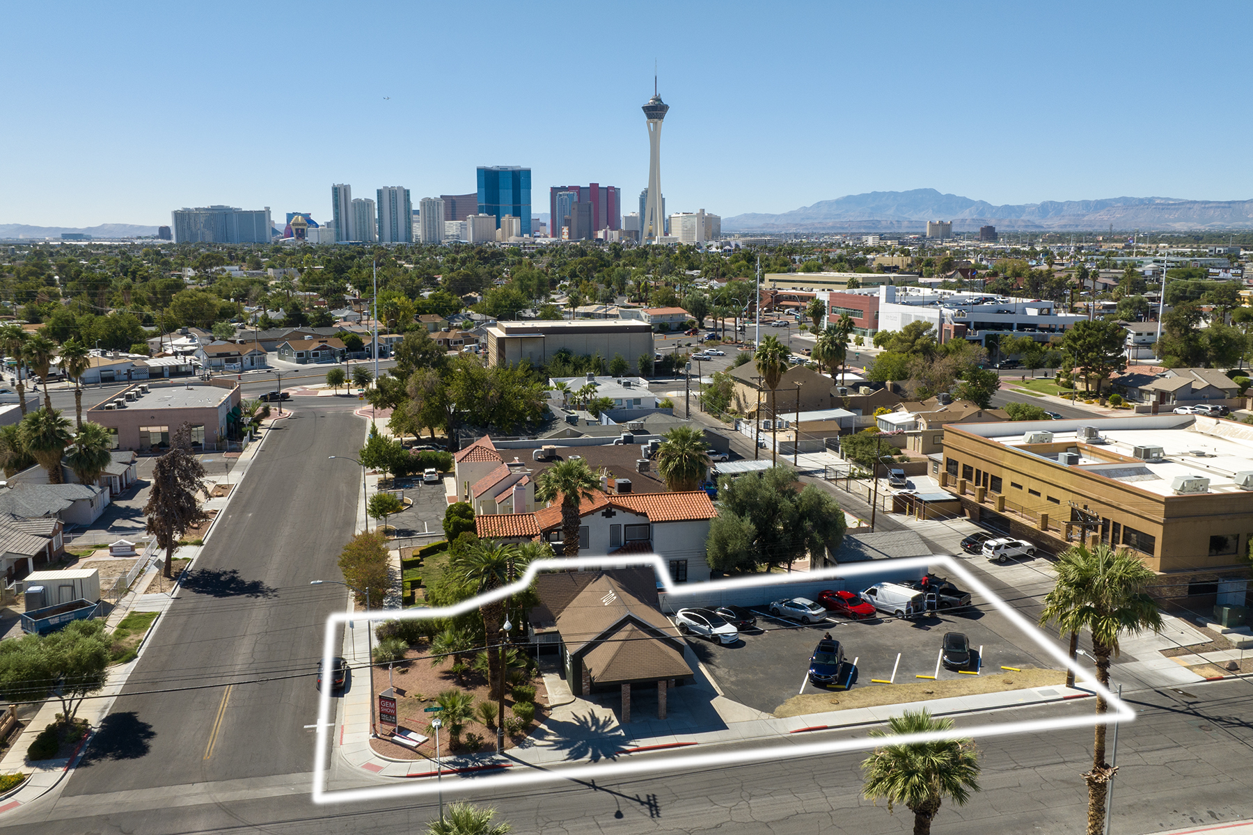 700 S 9th St, Las Vegas, NV for sale Aerial- Image 1 of 1