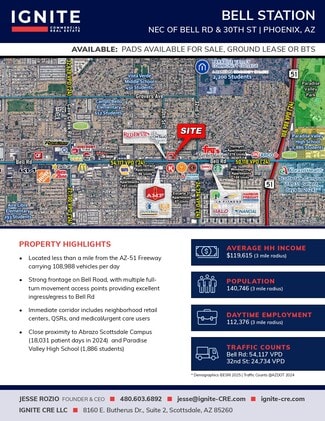 More details for NEC Bell Rd, Phoenix, AZ - Land for Lease