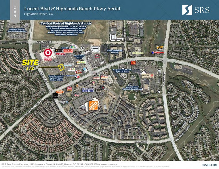 Neq Highlands Ranch Pky And Lucent Blvd Highlands Ranch Co