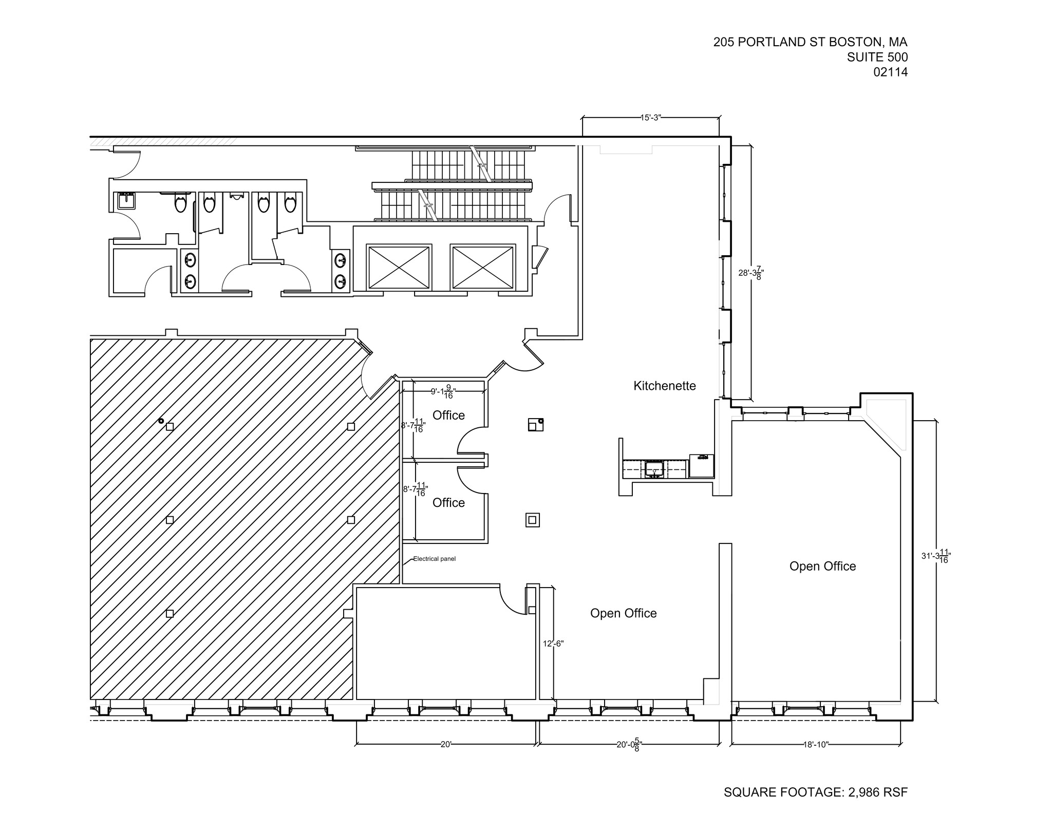 205 Portland St, Boston, MA for lease Site Plan- Image 1 of 8