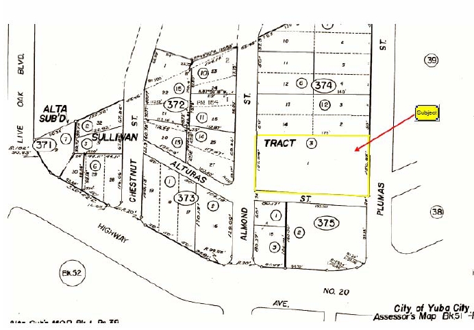 866 Plumas St, Yuba City, CA for lease - Plat Map - Image 2 of 39