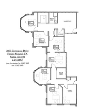 2800 Corporate Dr, Flower Mound, TX for lease Floor Plan- Image 1 of 1