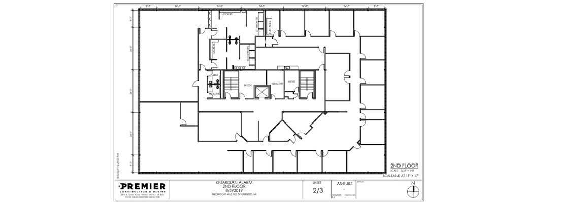 20800 Southfield Rd, Southfield, MI for lease Floor Plan- Image 1 of 1
