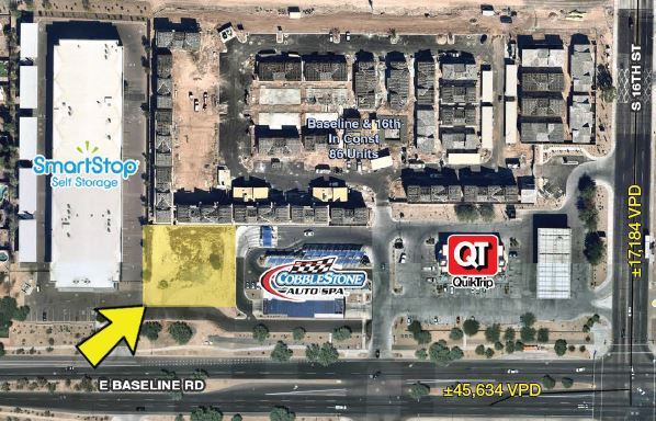 W/NWC 16th St & Baseline Rd, Phoenix, AZ for lease - Building Photo - Image 1 of 1