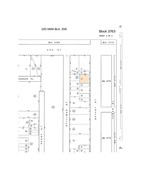 420 Bryant St, San Francisco, CA for lease - Plat Map - Image 3 of 3