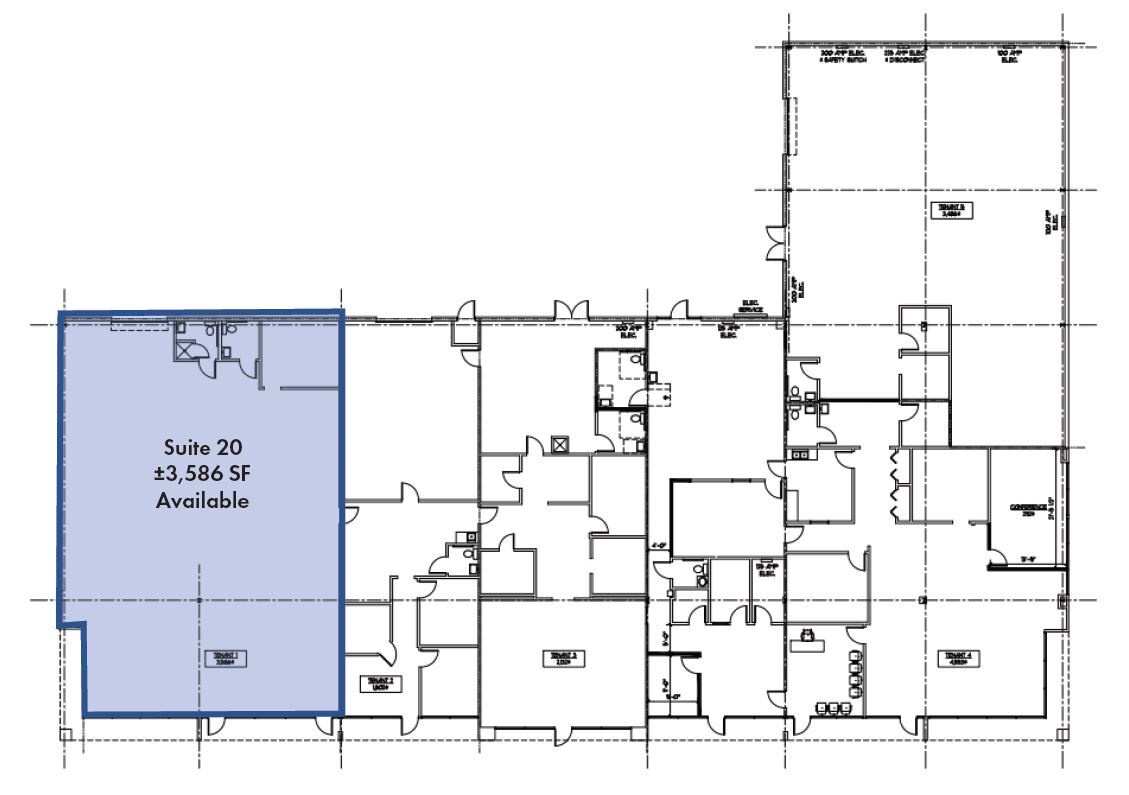 4401 N Cherry St, Winston-Salem, NC for lease Floor Plan- Image 1 of 7