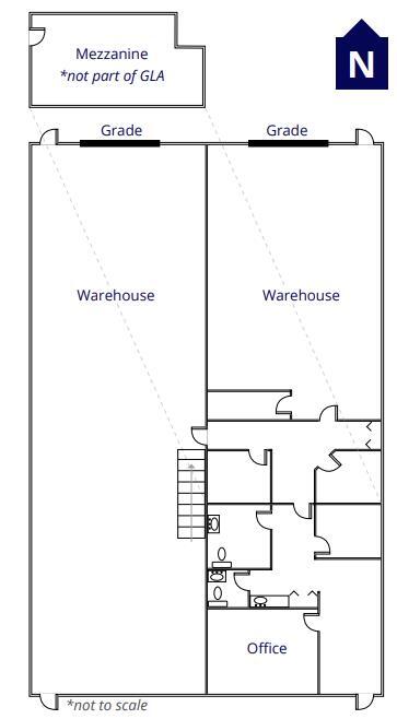 3424-3440 78 Ave NW, Edmonton, AB for lease Floor Plan- Image 1 of 1