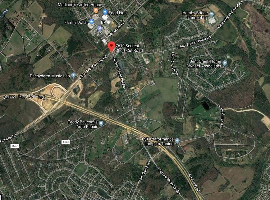 7619 Secrest Shortcut Rd, Indian Trail, NC 28079 Land for Sale