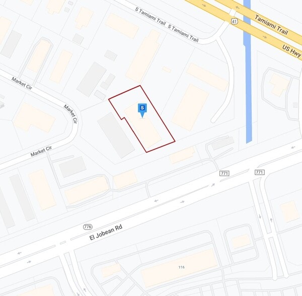 1242 Market Cir, Port Charlotte, FL for lease - Plat Map - Image 3 of 3