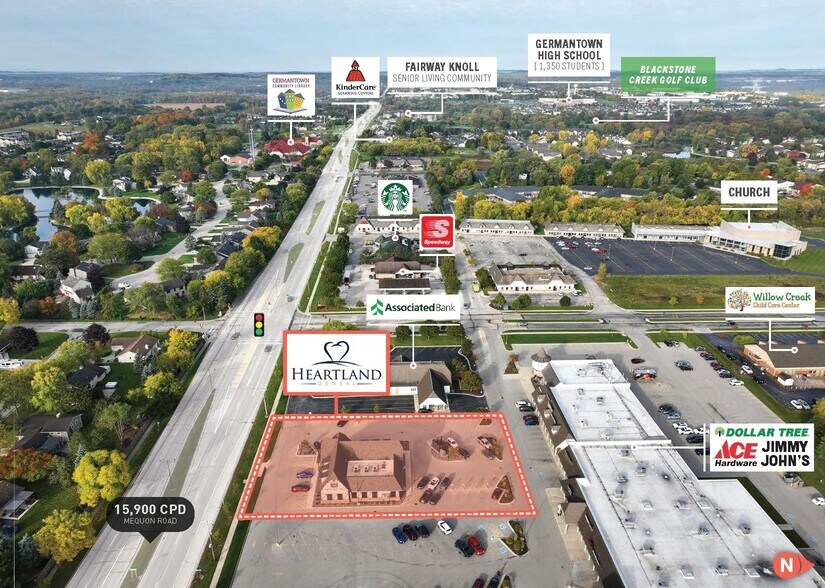 N112W16286W1628 Mequon Rd, Germantown, WI for sale - Building Photo - Image 3 of 6