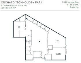 1-13 Orchard Rd, Lake Forest, CA for lease Floor Plan- Image 1 of 1