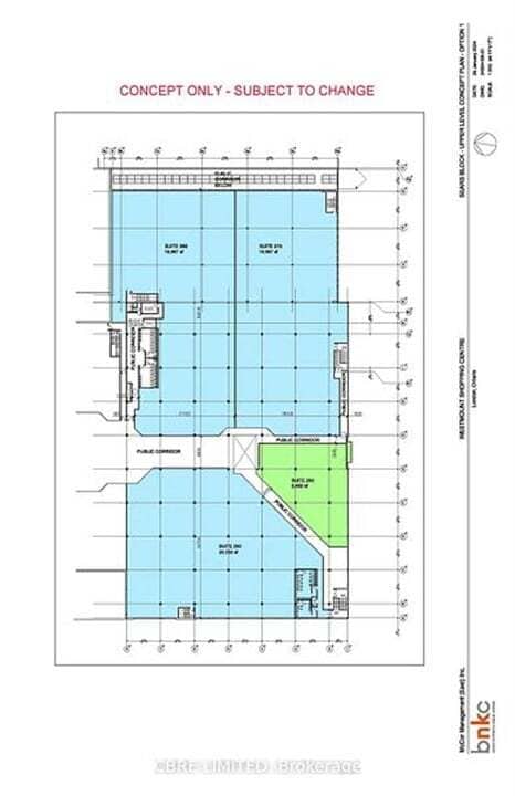 785 Wonderland Rd S, London, ON for lease Floor Plan- Image 1 of 2