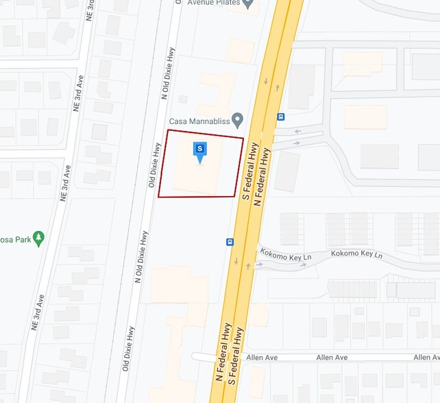 2000 N Federal Hwy, Delray Beach, FL for lease - Plat Map - Image 2 of 2