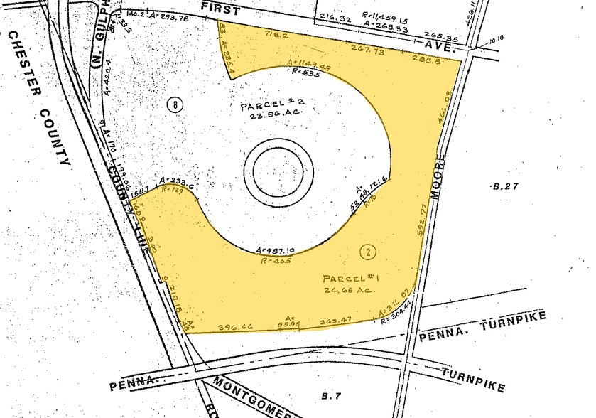 640 Freedom Business Center Dr, King Of Prussia, PA for lease - Plat Map - Image 2 of 4