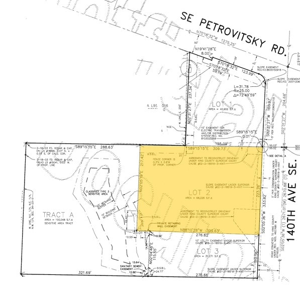17615 140th Ave SE, Renton, WA for lease - Plat Map - Image 2 of 16