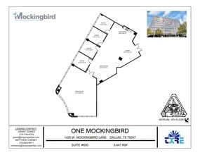 1420 W Mockingbird Ln, Dallas, TX for lease Floor Plan- Image 1 of 2