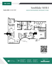 1545 E Southlake Blvd, Southlake, TX for lease Floor Plan- Image 1 of 1