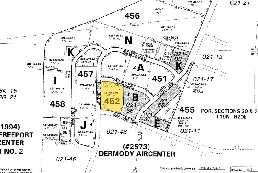 4670-4674 Aircenter Cir, Reno, NV for lease - Plat Map - Image 2 of 6
