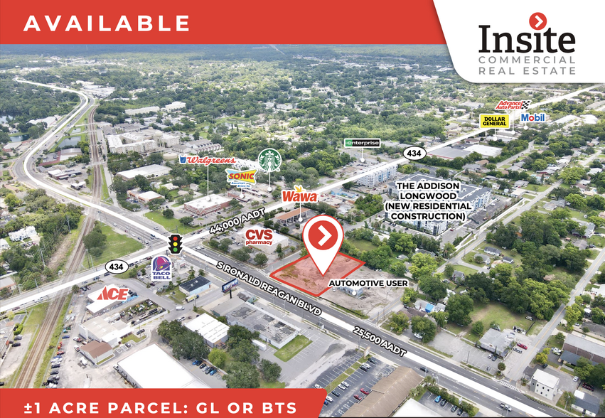 185 S Ronald Reagan Blvd, Longwood, FL for lease - Aerial - Image 1 of 4