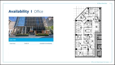 160 Bloor St E, Toronto, ON for lease Floor Plan- Image 1 of 1