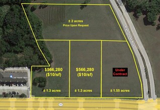 206 Hwy 342, Red Oak, TX - aerial  map view