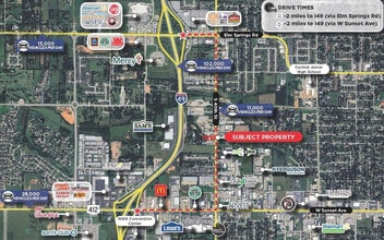 370 S 40th St, Springdale, AR - AERIAL map view