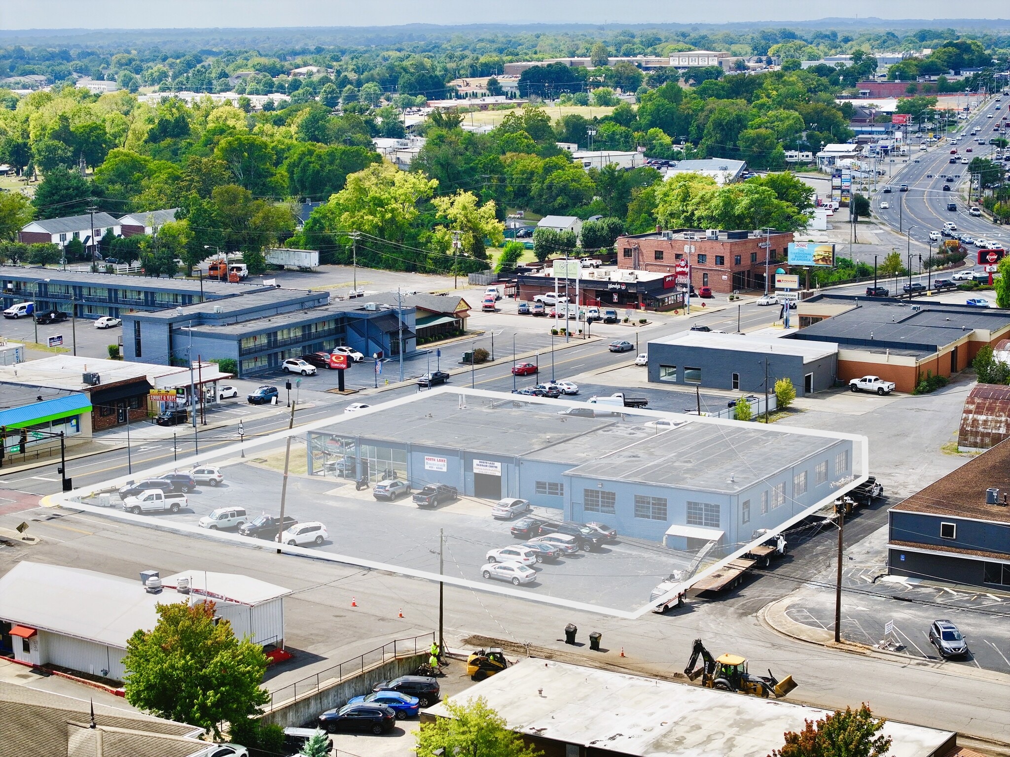 214 W Main St, Gallatin, TN for lease Aerial- Image 1 of 18