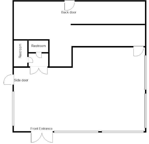 1606 E Amarillo Blvd, Amarillo, TX for lease - Floor Plan - Image 2 of 2