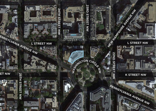 3 Washington Cir NW, Washington, DC - aerial  map view - Image1