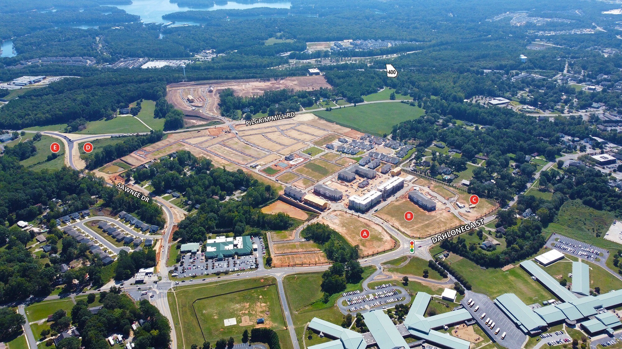 Dahlonega St & Pilgrim Mill Rd, Cumming, GA for sale Building Photo- Image 1 of 1