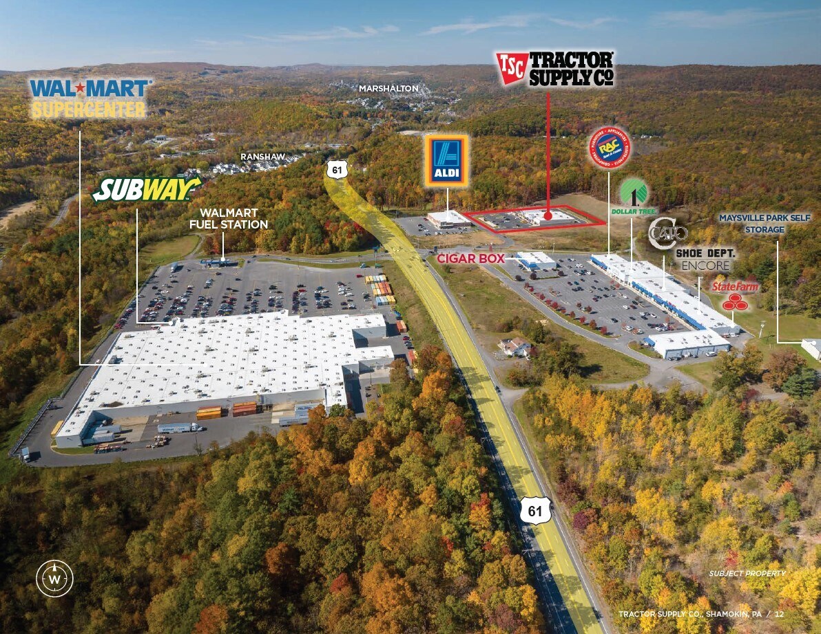 9275 PA61, Shamokin, PA 17866 Tractor Supply Company