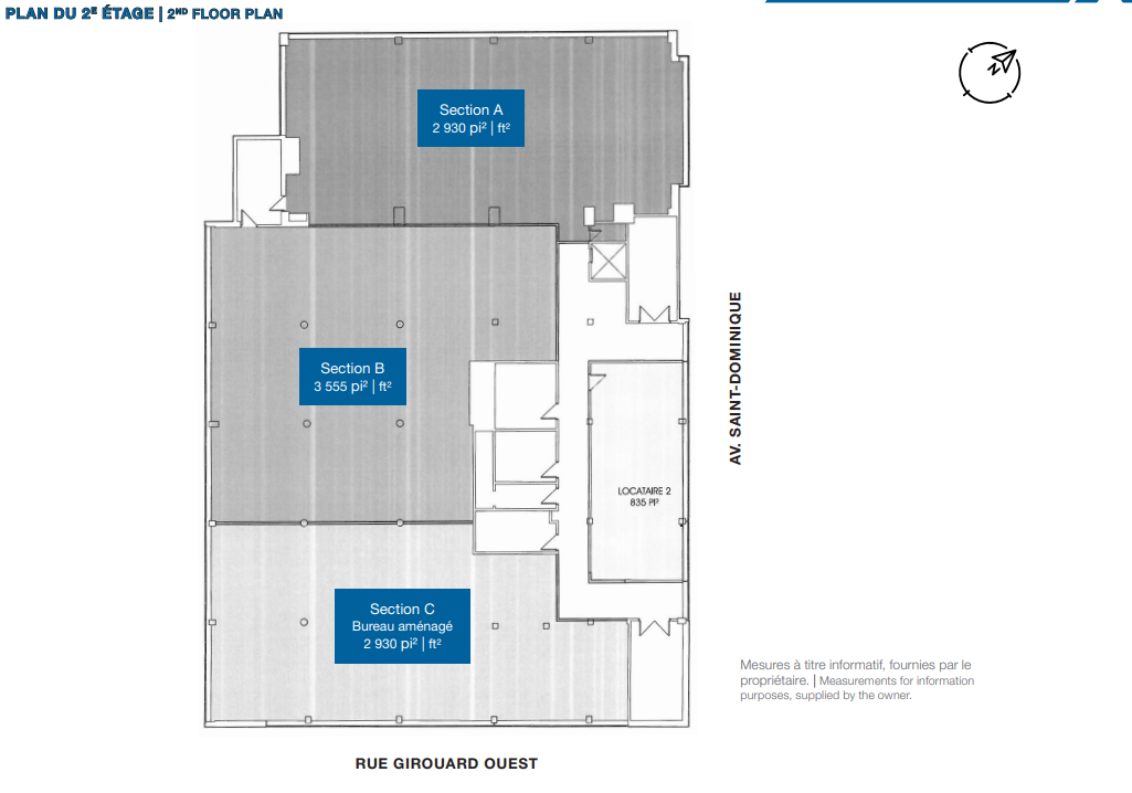 2020 Rue Girouard O, St-Hyacinthe, QC for lease Floor Plan- Image 1 of 1