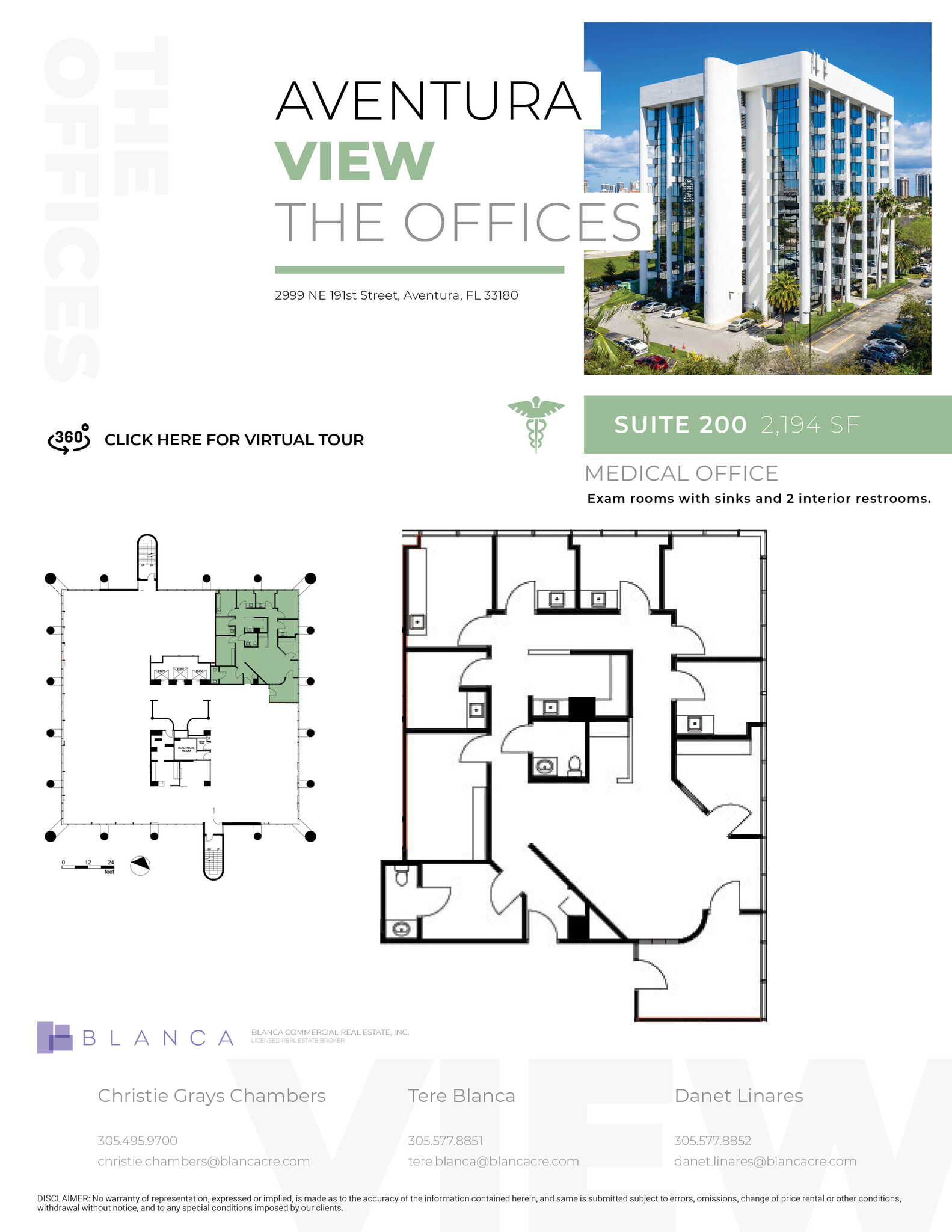 2999 NE 191st St, Aventura, FL for lease Floor Plan- Image 1 of 1