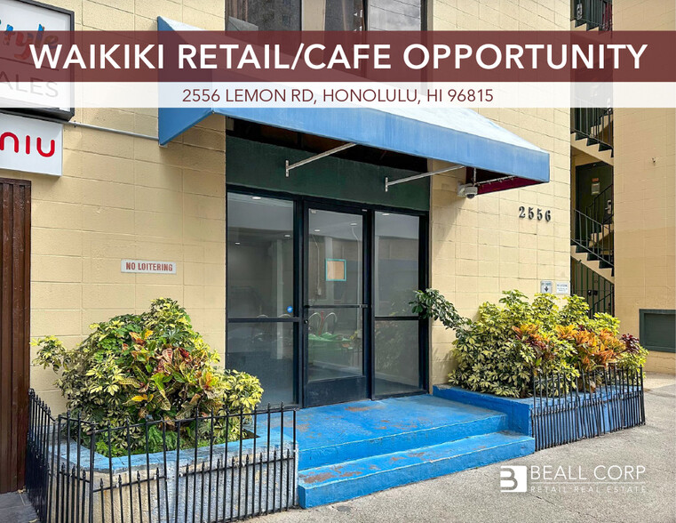 2556 Lemon Rd, Honolulu, HI for lease - Building Photo - Image 1 of 8