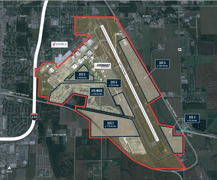 4605-E Prien Lake Rd, Lake Charles, LA for lease - Site Plan - Image 2 of 2