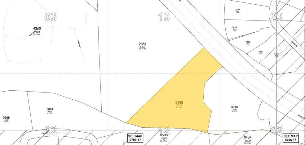 5171 Glenwood Ave, Raleigh, NC for lease - Plat Map - Image 2 of 3