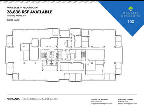 200 Mansell Ct E, Roswell, GA for lease Floor Plan- Image 1 of 1