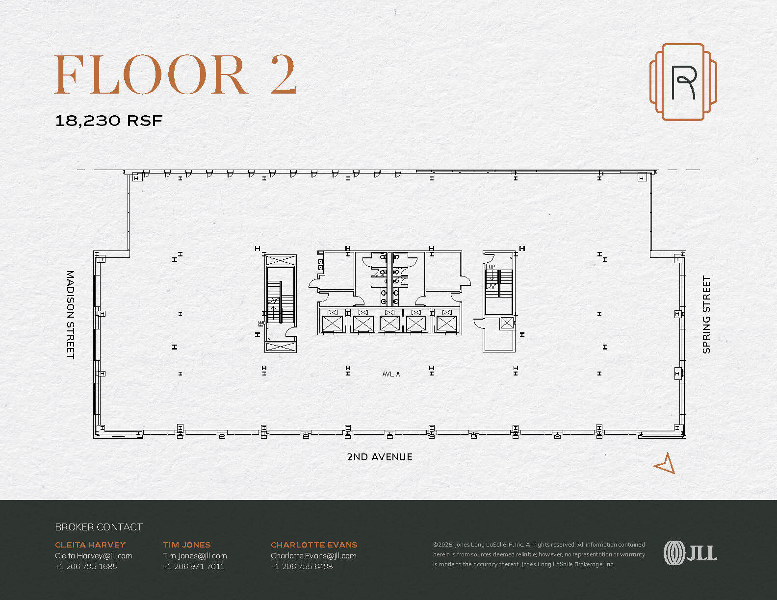 1015 2nd Ave, Seattle, WA for lease Floor Plan- Image 1 of 1